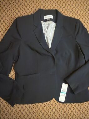 Calvin Klein Women's Black Tailored Blazer NWT